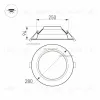 Светильник Downlight Arlight Cyclone 023219(2) 023219(2) - 4