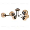 Потолочная люстра Arte Lamp Oxford A2716PL-6BK A2716PL-6BK - 1