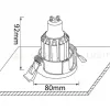 Встраиваемый светильник Crystal Lux CLT 001 CLT 001C1 WH CLT 001C1 WH - 3