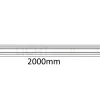 Шинопровод однофазный с питанием и заглушкой Crystal Lux CLT 0.11 CLT 0.11 01 L2000 BL CLT 0.11 01 L2000 BL - 2