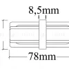 Соединитель линейный (однофазный) Crystal Lux CLT 0.211 CLT 0.211 06 BL CLT 0.211 06 BL - 2