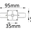 Соединитель линейный (однофазный) Crystal Lux CLT 0.211 CLT 0.211 01 WH CLT 0.211 01 WH - 2