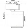 Трековый светильник Crystal Lux CLT 0.31 001 CLT 0.31 001 60 WH CLT 0.31 001 60 WH - 2