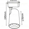 Трековый светильник Crystal Lux CLT 0.31 006 CLT 0.31 006 30W WH CLT 0.31 006 30W WH - 2
