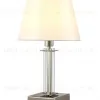 Настольная лампа Crystal Lux Nicolas NICOLAS LG1 NICKEL/WHITE NICOLAS LG1 NICKEL/WHITE - 2