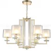 Подвесная люстра Crystal Lux Nicolas NICOLAS SP-PL6 GOLD/WHITE NICOLAS SP-PL6 GOLD/WHITE - 2