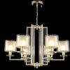 Подвесная люстра Crystal Lux Nicolas NICOLAS SP-PL6 GOLD/WHITE NICOLAS SP-PL6 GOLD/WHITE - 4