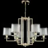 Подвесная люстра Crystal Lux Nicolas NICOLAS SP-PL6 GOLD/WHITE NICOLAS SP-PL6 GOLD/WHITE - 3
