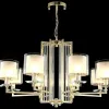 Подвесная люстра Crystal Lux Nicolas NICOLAS SP-PL8 GOLD/WHITE NICOLAS SP-PL8 GOLD/WHITE - 4