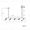 Люстра на штанге Kink Light Кайко 07615-5,19 07615-5,19 - 2