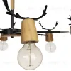 Люстра на штанге Loft IT Sven 10024/6 Black 10024/6 Black - 4