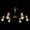 Люстра на штанге Loft IT Sven 10024/6 Black 10024/6 Black - 3