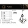 Подвесная люстра Aployt Ketrin APL.812.03.18 APL.812.03.18 - 10