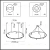 Подвесной светильник Odeon Light Fonda 4317/93L 4317/93L - 3