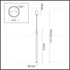 Подвесной светильник Odeon Light Fillini 4335/9LA 4335/9LA - 4