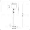 Торшер Odeon Light Candy 4861/1F 4861/1F - 5