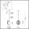 Подвесной светильник Odeon Light Jungle 4864/1A 4864/1A - 3