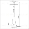 Основа для настольной лампы Odeon Light Tower 4868/1T 4868/1T - 4
