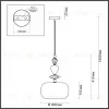 Подвесной светильник Odeon Light Bizet 4893/1A 4893/1A - 6