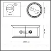 Уличный потолочный светильник Odeon Light Mavret 4961/2C 4961/2C - 4