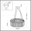 Подвесная люстра Odeon Light Vassa 4987/6 4987/6 - 4