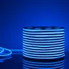 Светодиодный гибкий неон Elektrostandard 220V 9,6W 120Led 2835 IP67 односторонний синий, 50 м 4690389136542 4690389136542 - 1