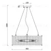 Подвесная люстра Freya Savoy FR5053PL-06BS FR5053PL-06BS - 2