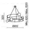 Подвесная люстра Maytoni Balance MOD317PL-06B MOD317PL-06B - 5