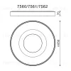 Потолочный светильник Mantra Coin 7560 7560 - 3