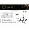 Подвесная люстра Aployt Koletta APL.755.03.06 APL.755.03.06 - 18