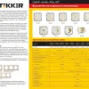 Выключатель двухклавишный Stekker Эрна с подсветкой слоновая кость PSW10-9102-02 39321 39321 - 2
