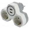 Разветвитель сетевой 2-местный Stekker 32872 32872 - 3
