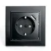 Розетка 1-местная с USB Stekker PST16-9011-03 с защитной шторкой 39480 39480 - 1