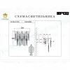 Настенный светильник iLamp Oro W2544-2 Nickel W2544-2 NIC - 2