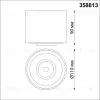 Накладной светильник Novotech Gesso 358813 358813 - 2