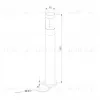 Ландшафтный светильник Elektrostandard Nimbus 35126/F черный 4690389175053 4690389175053 - 6