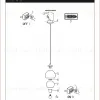 Подвесной светильник Arte Lamp Rastaban A7984SP-1PB A7984SP-1PB - 4