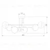 Потолочная люстра Eurosvet Nuvola 70129/6 хром Smart a057081 70129/6 хром Smart - 5