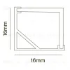 Алюминиевый профиль Maytoni Technical ALM009S-2M ALM009S-2M - 5