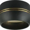 Накладной светильник ЭРА OL13 GX53 BK/GD Б0049036 Б0049036 - 1