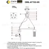 Подвесная люстра Omnilux Cesana OML-67103-05 OML-67103-05 - 10