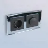 Розетка с заземлением, безвинтовой зажим Werkel черный матовый W1171308 4690389156908 4690389156908 - 3