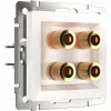 Акустическая розетка Werkel белая W1185001 4690389155536 4690389155536 - 1
