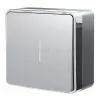 Выключатель одноклавишный с подсветкой Werkel Gallant серебряный W5010106 4690389167072 4690389167072 - 1