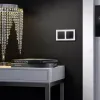 Перекрестный переключатель Werkel одноклавишный черный матовый W1113008 4690389156687 4690389156687 - 2