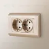 Рамка для двойной розетки Werkel Stream шампань W0082111 4690389162572 4690389162572 - 2