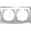 Рамка на 2 поста Werkel Diamant зеркальный W0021220 4690389158827 4690389158827 - 1