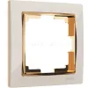 Рамка на 1 пост Werkel Snabb слоновая кость/золото W0011932 4690389160691 4690389160691 - 1