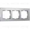 Рамка на 3 поста Werkel Aluminium алюминий W0031706 4690389158063 4690389158063 - 1