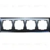 Рамка на 4 поста Werkel Diamant черный W0041208 4690389158841 4690389158841 - 1